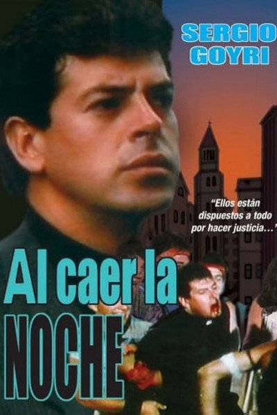 Póster de Al caer la noche