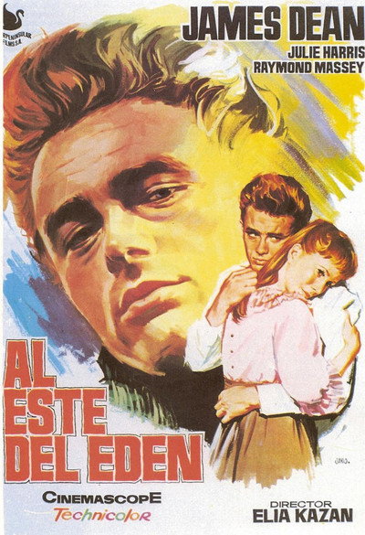 Póster de Al este del Edén