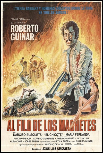 Póster de Al filo de los machetes