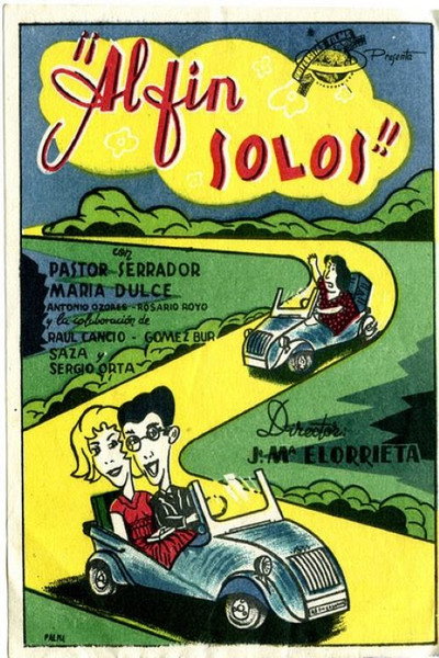 Póster de Al fin solos