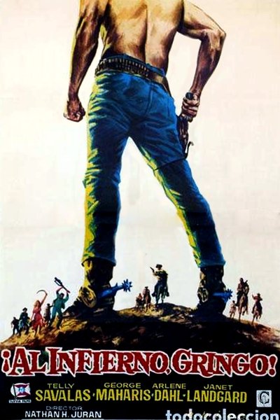 Póster de Al infierno, gringo