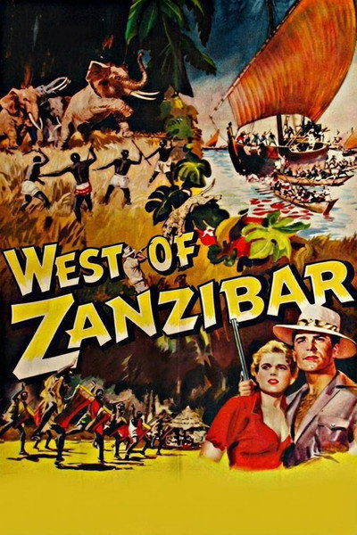 Póster de Al oeste de Zanzibar