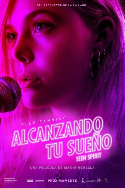 Póster de Alcanzando tu sueño (Teen Spirit)