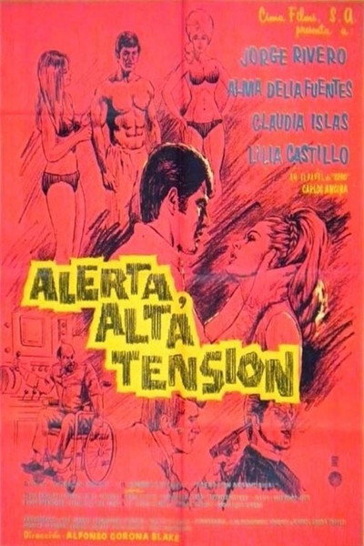 Póster de Alerta, alta tensión