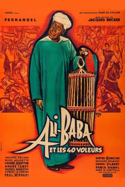 Póster de Alí Babá y los cuarenta ladrones