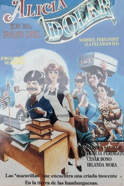 Póster de Alicia en el pais del dolar