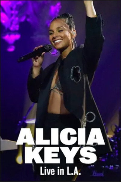 Póster de Alicia Keys Live in Los Angeles