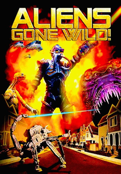 Póster de Aliens Gone Wild
