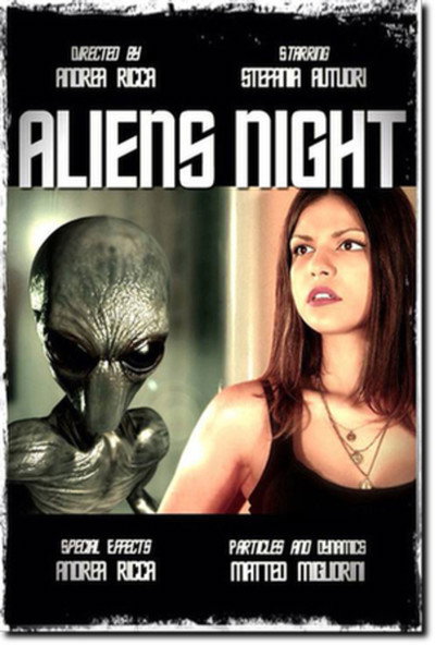 Póster de Aliens Night