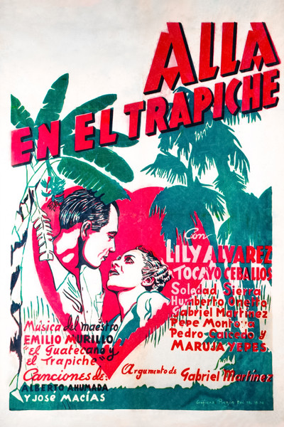 Póster de Allá en el trapiche