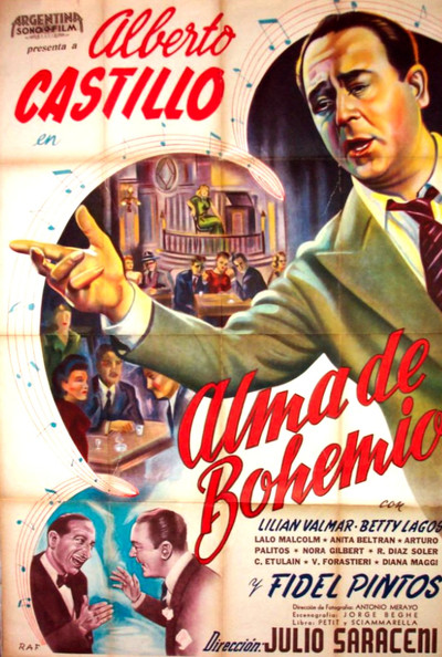 Póster de Alma de bohemio