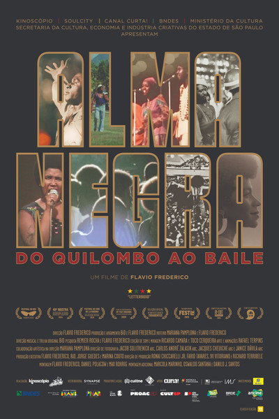 Póster de Alma Negra, do Quilombo ao Baile