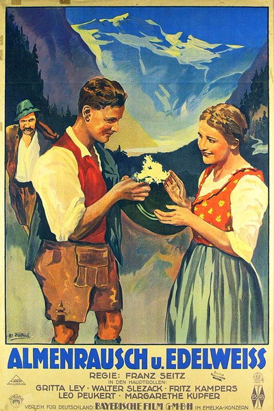 Póster de Almenrausch und Edelweiss