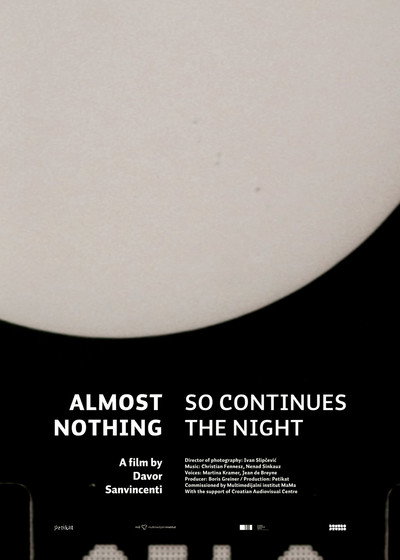 Póster de Almost Nothing: So Continues the Night