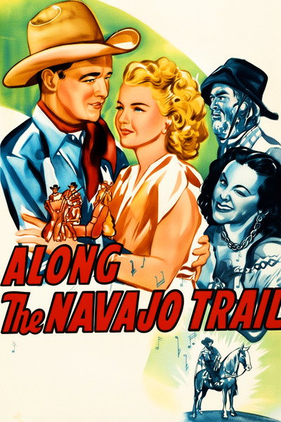 Póster de Along the Navajo Trail