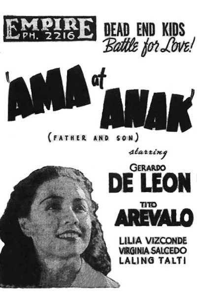 Póster de Ama at anak