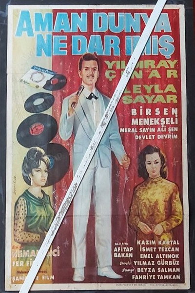 Póster de Aman dünya ne dar imis