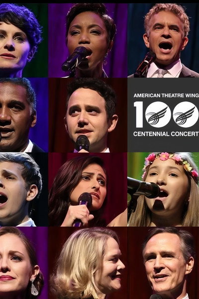Póster de American Theatre Wing Centennial Concert