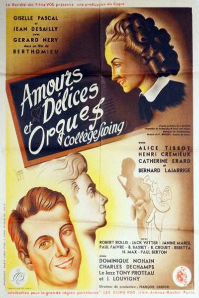 Póster de Amours, délices et orgues