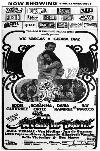 Póster de An Affair in Tahiti