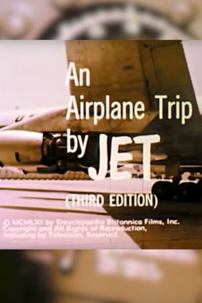 Póster de An Airplane Trip by Jet