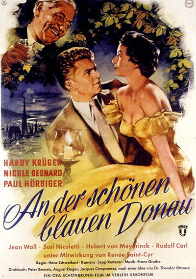 Póster de An der schönen blauen Donau