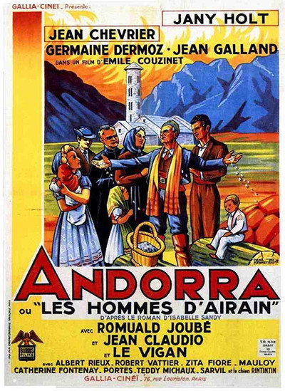 Póster de Andorra ou les hommes d'Airain