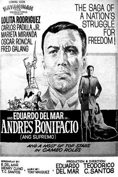 Póster de Andres Bonifacio (Ang supremo)