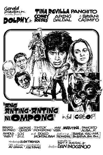Póster de Ang anting-anting ni Ompong