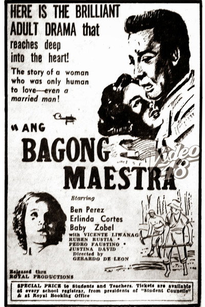 Póster de Ang bagong maestra