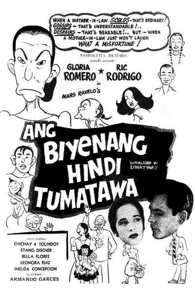 Póster de Ang biyenang hindi tumatawa