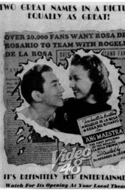Póster de Ang maestra