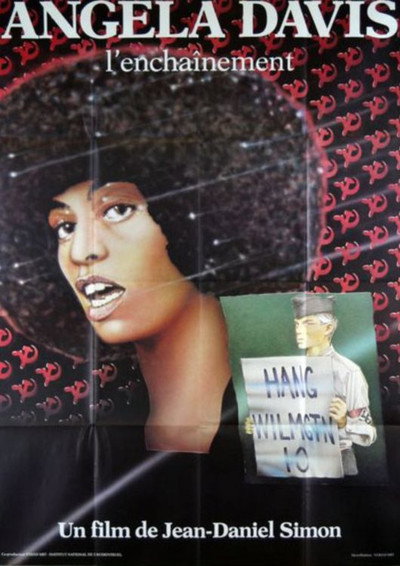 Póster de Angela Davis, l'enchaînement