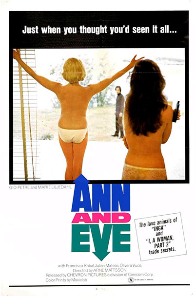 Póster de Ann och Eve - de erotiska