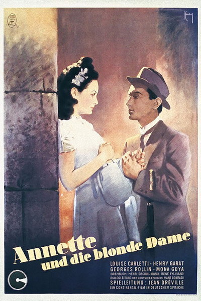 Póster de Annette et la dame blonde