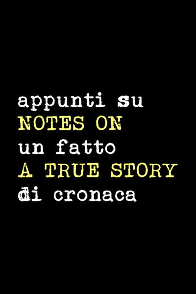 Póster de Appunti su un fatto di cronaca