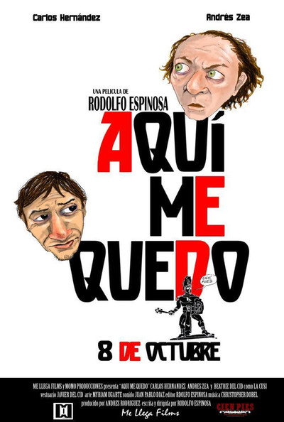 Póster de Aquí me quedo