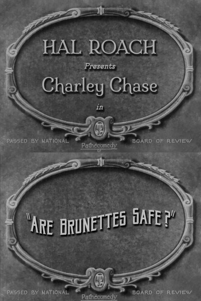Póster de Are Brunettes Safe?