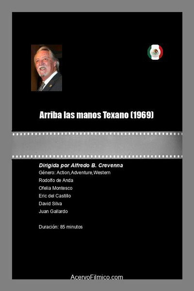 Póster de Arriba las manos Texano