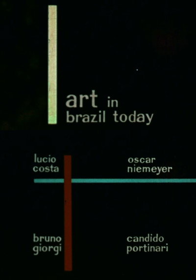 Póster de Art in Brazil Today