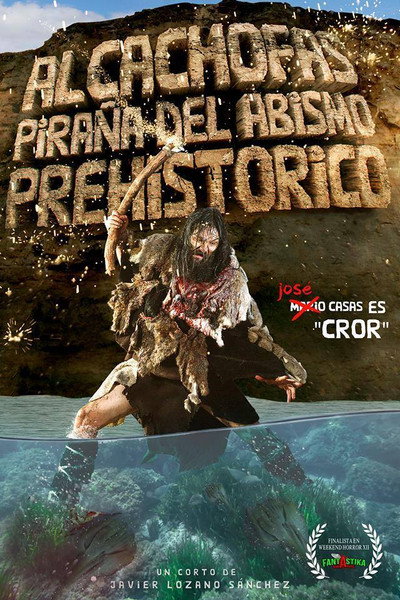 Póster de Artichokes Piranha from the Prehistoric Abyss