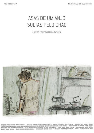Póster de Asas de um Anjo Soltas pelo Chão