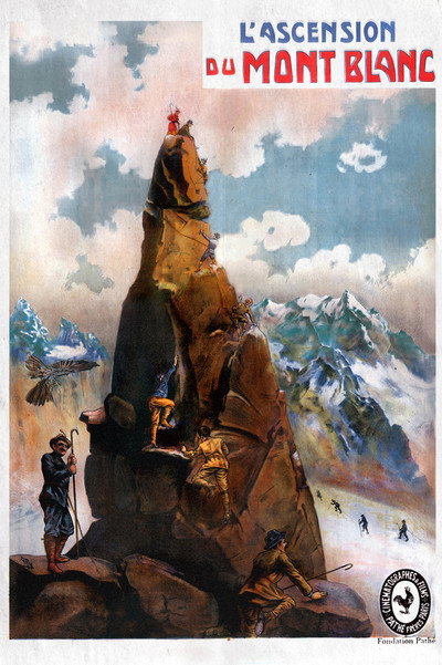Póster de Ascending Mt. Blanc