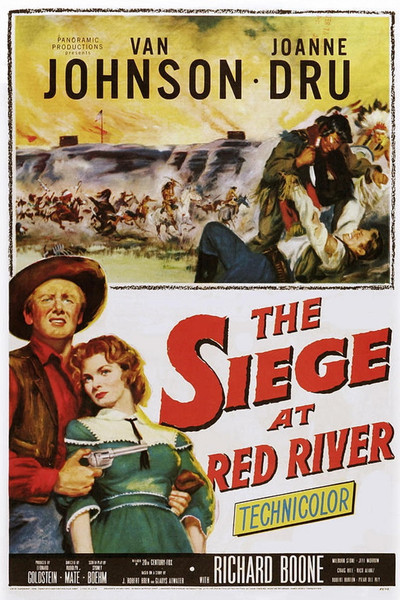 Póster de Asedio en Río Rojo
