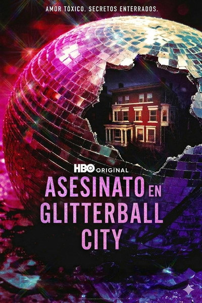Póster de Asesinato en Glitterball City