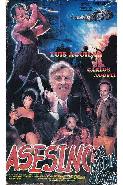 Póster de Asesino de Media Noche