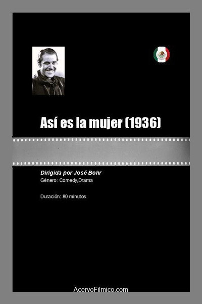 Póster de Así es la mujer