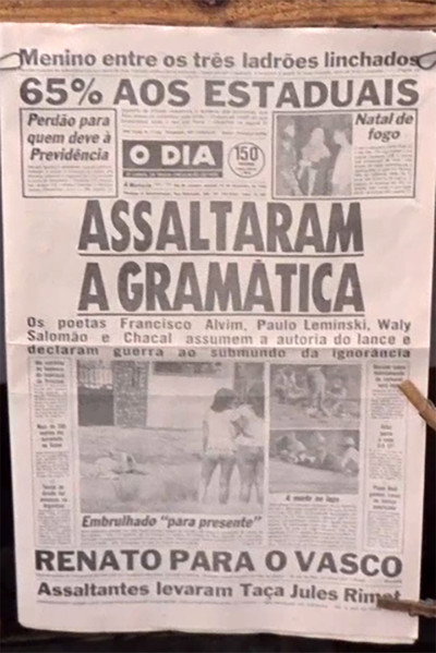 Póster de Assaltaram a Gramática