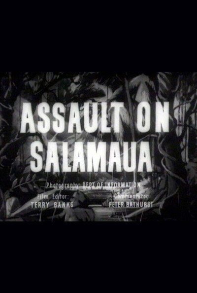 Póster de Assault on Salamaua
