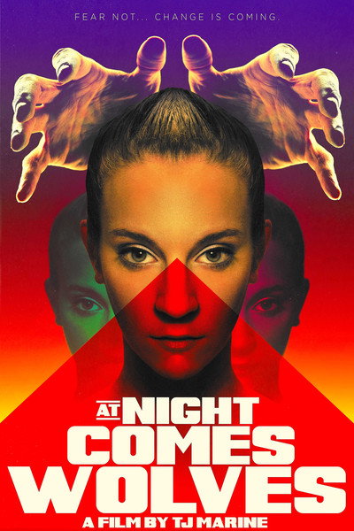 Póster de At Night Comes Wolves